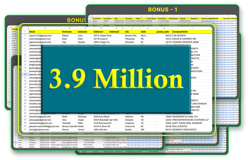 USA Leads All Data Together