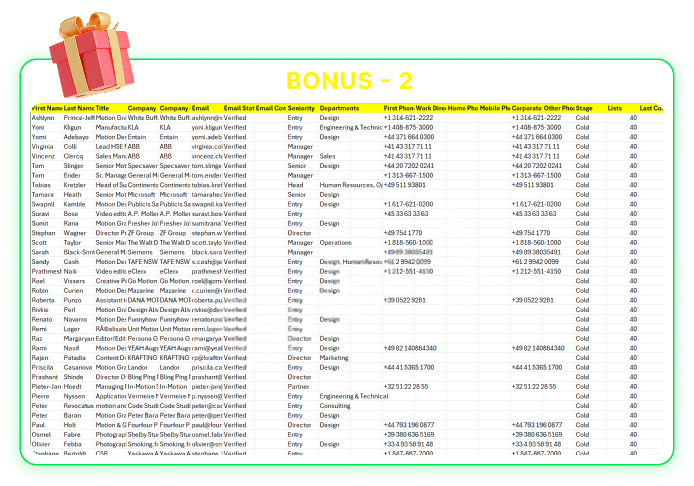 USA Creative Professionals